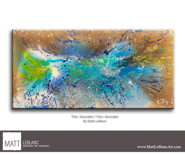 Desirable by Matt LeBlanc Art-24x48