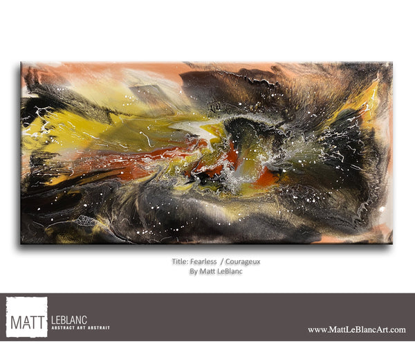 Fearless by Matt LeBlanc Art-24x48