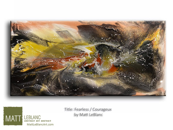 Fearless by Matt LeBlanc Art-24x48