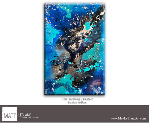Gleaming by Matt LeBlanc Art-24x36