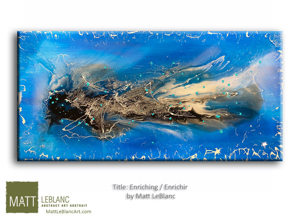 Enriching by Matt LeBlanc Art-24x48