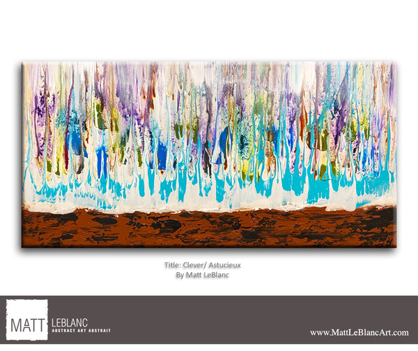 Clever by Matt LeBlanc Art-24x48