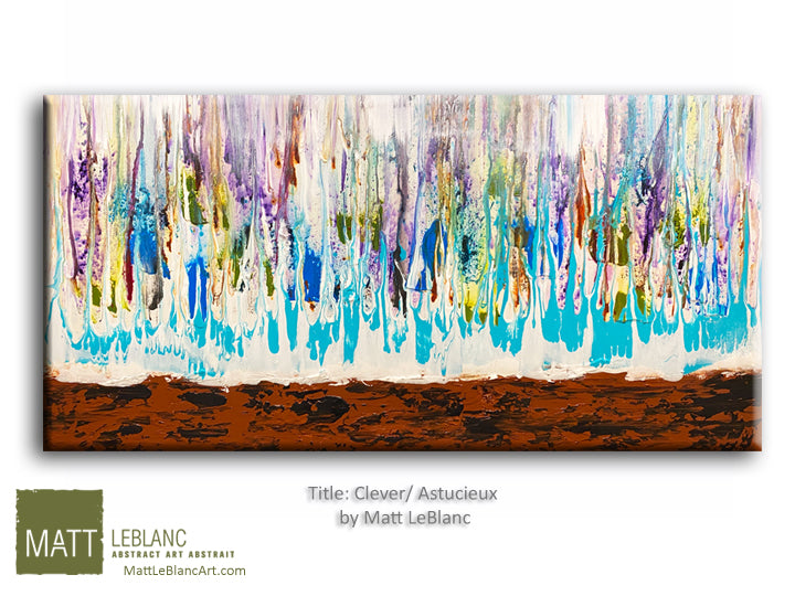 Clever by Matt LeBlanc Art-24x48