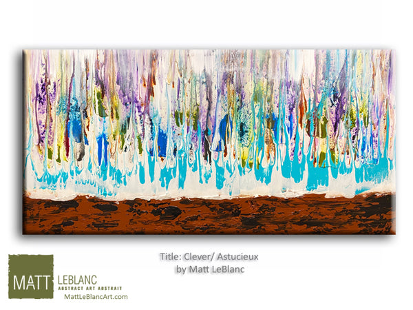 Clever by Matt LeBlanc Art-24x48