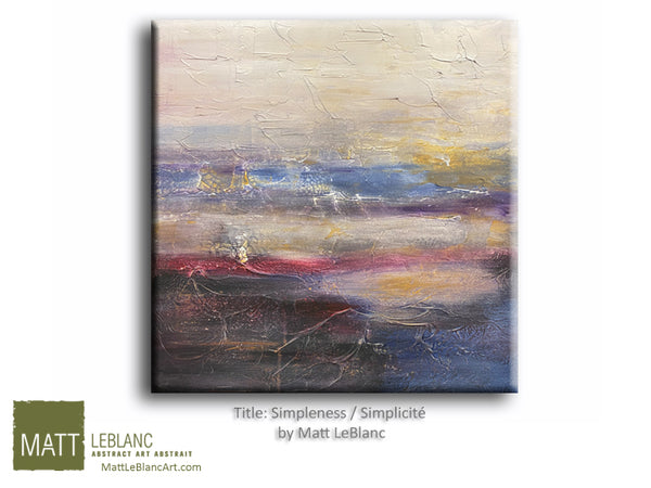 Simpleness by Matt LeBlanc Art-24x24