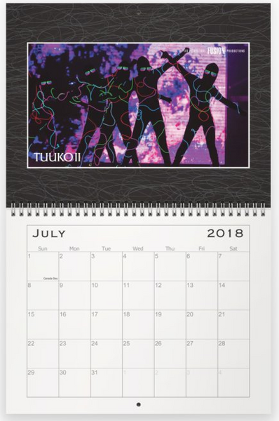 FUSION Tuuko - 2018 Calendar