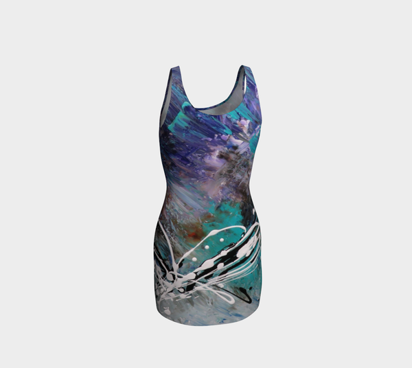 Matt LeBlanc Art Bodycon Dress - 001