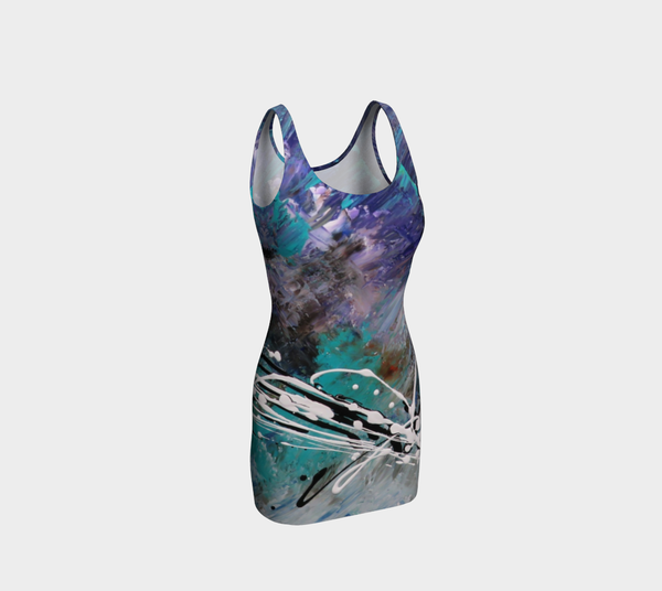 Matt LeBlanc Art Bodycon Dress - 001