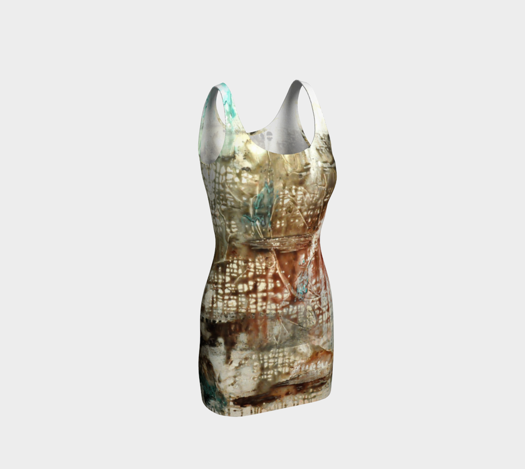 Matt LeBlanc Art Bodycon Dress - 003