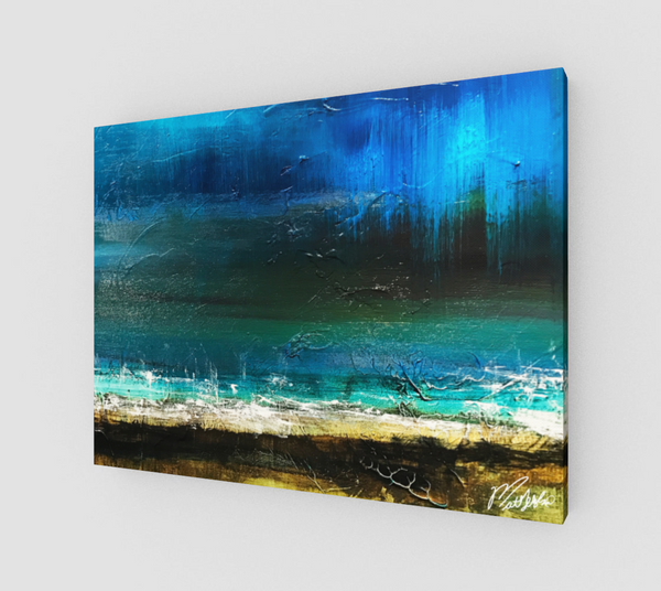 Matt LeBlanc Art Canvas Print- 001