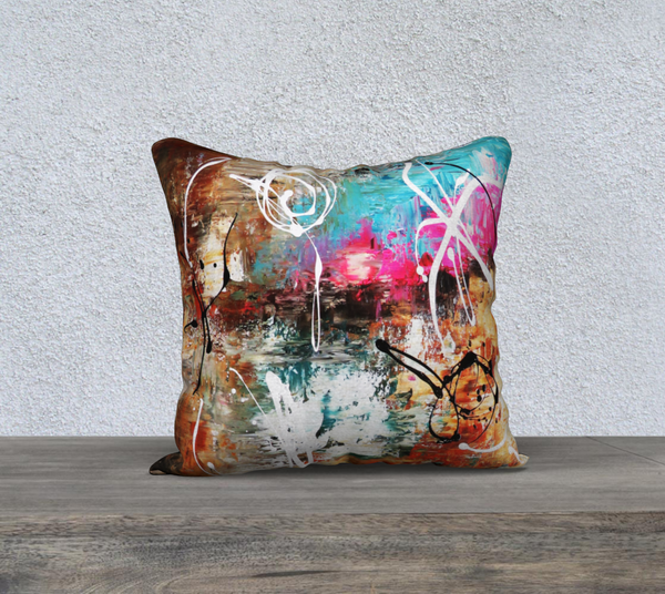 Matt LeBlanc Art Pillow - 001 - 18x18