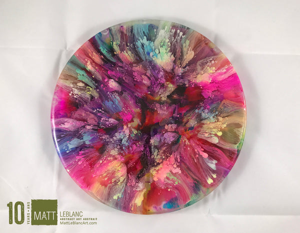 Matt LeBlanc Supernova Art - 9" round - 0005