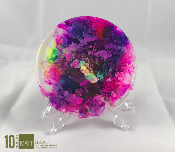 Matt LeBlanc Supernova Art - 3.5" round - 0014