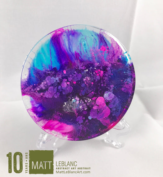 Matt LeBlanc Supernova Art - 3.5" round - 0022