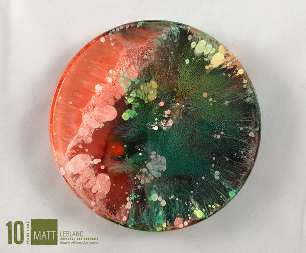 Matt LeBlanc Supernova Art - 3.5" round - 0036