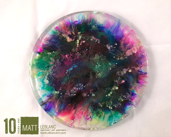 Portfolio - Matt LeBlanc Supernova Art - 8" round - 0050