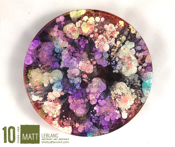 Matt LeBlanc Supernova Art - 3.5" round - 0043