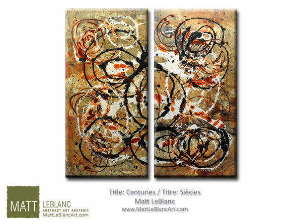 Portfolio - Centuries by Matt LeBlanc Art-36x36