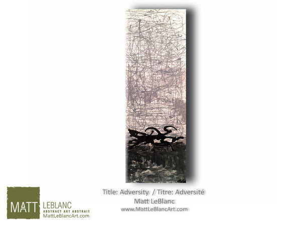 Portfolio - Adversity by Matt LeBlanc-12x36