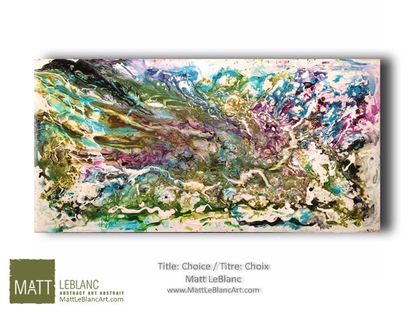Portfolio - Choice by Matt LeBlanc Art-24x48