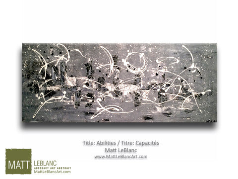 Portfolio - Abilities II by Matt LeBlanc Art-20x48