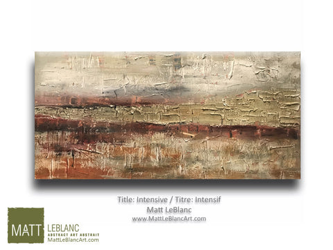 Portfolio - Intensive by Matt LeBlanc Art-24x48