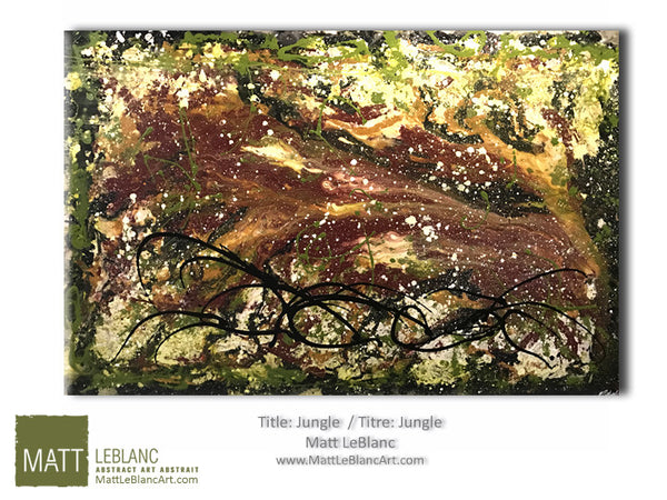 Portfolio - Jungle by Matt LeBlanc Art-60x40