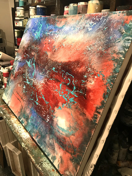 Portfolio - Glowing by Matt LeBlanc Art-30x40
