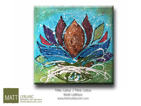 Lotus by Matt LeBlanc Art