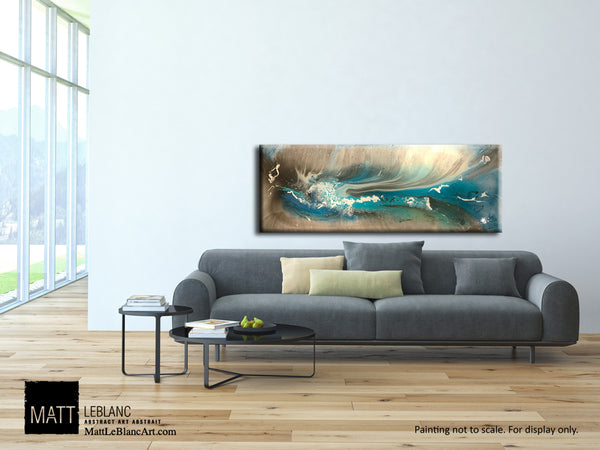 Portfolio - Energetic by Matt LeBlanc Art-24x60