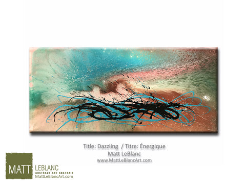 Portfolio - Dazzling by Matt LeBlanc Art-24x48