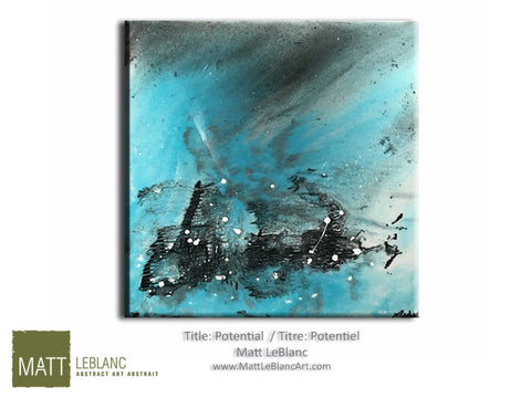 Portfolio - Potential by Matt LeBlanc Art-20x20