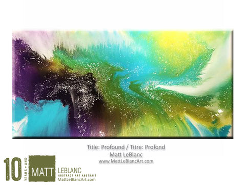 Portfolio - Profound by Matt LeBlanc Art-24x48