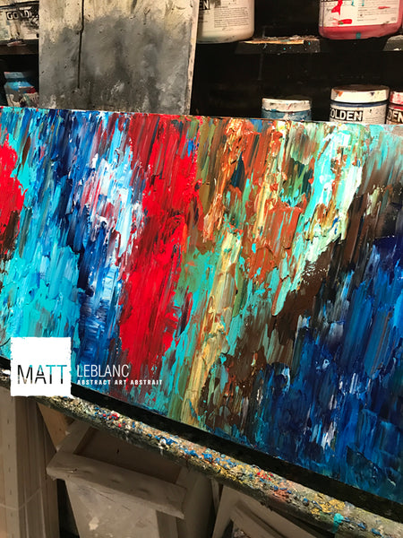 Portfolio - Influence by Matt LeBlanc Art-18x60