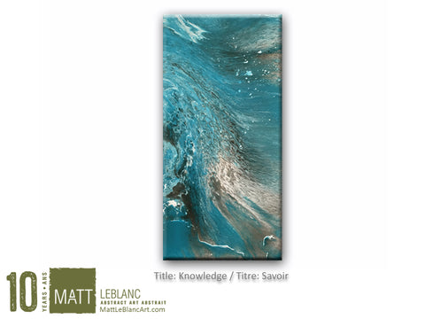 Portfolio - Knowledge by Matt LeBlanc Art-12x24