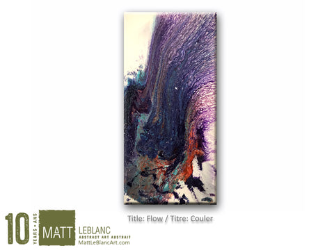 Portfolio - Flow by Matt LeBlanc Art - 12x24