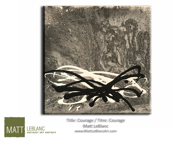 Portfolio - Courage by Matt LeBlanc-12x12