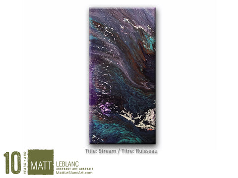 Portfolio - Stream by Matt LeBlanc Art - 12x24