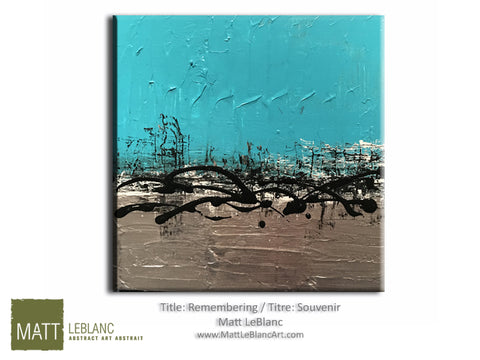 Portfolio - Remembering by Matt LeBlanc-12x12