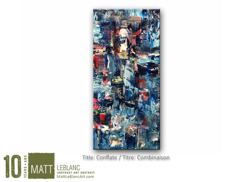 Portfolio - Conflate by Matt LeBlanc Art - 12x24