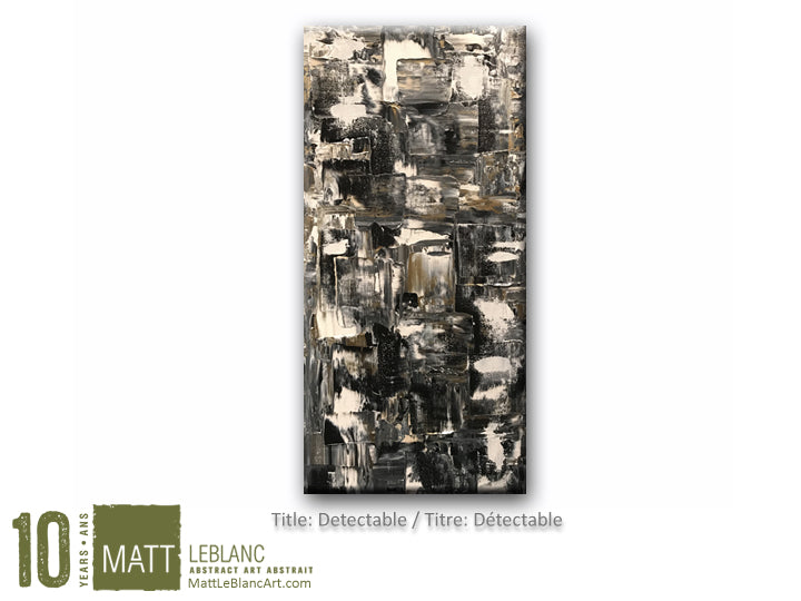 Portfolio - Detectable by Matt LeBlanc Art - 12x24