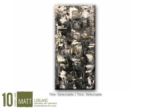 Portfolio - Detectable by Matt LeBlanc Art - 12x24
