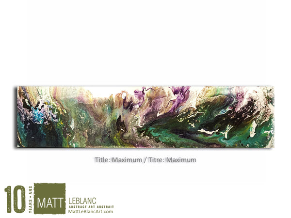Portfolio - Maximum by Matt LeBlanc Art - 12x48