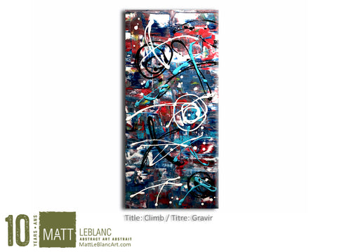Portfolio - Climb by Matt LeBlanc Art - 12x24