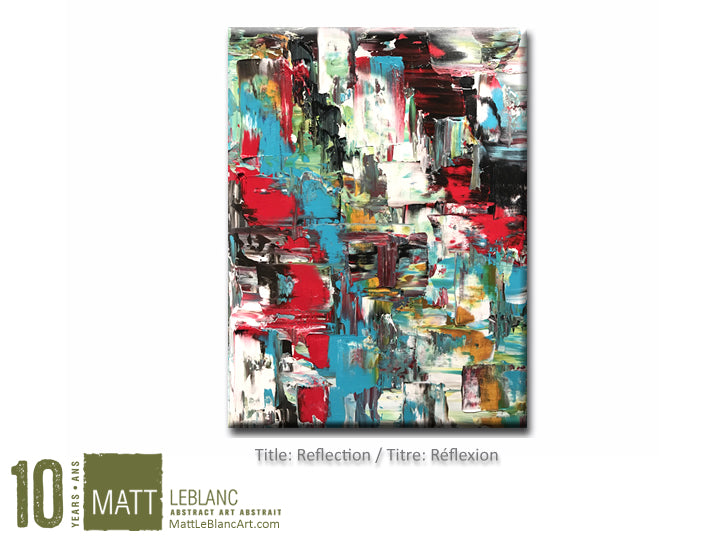 Portfolio - Reflection by Matt LeBlanc Art-18x24 – Matt LeBLanc Art
