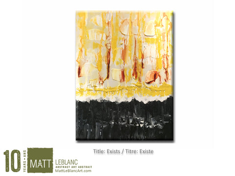 Portfolio - Exists by Matt LeBlanc Art-18x24