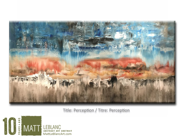 Portfolio - Perception by Matt LeBlanc Art-24x48