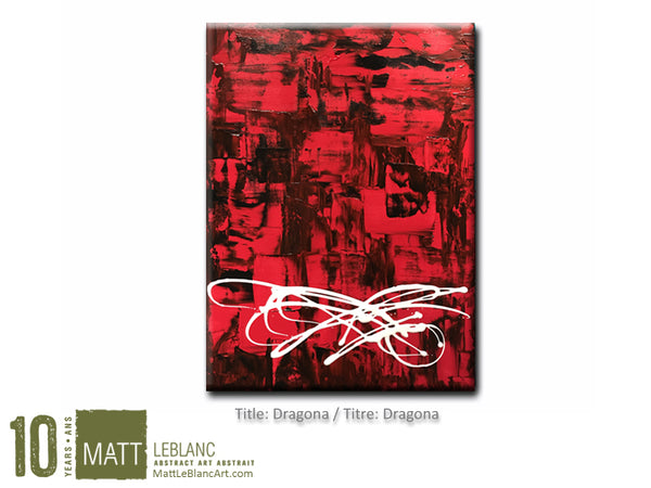 Portfolio - Dragona by Matt LeBlanc Art-18x24