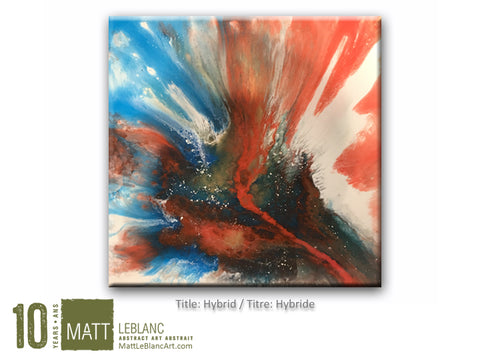 Portfolio - Hybrid by Matt LeBlanc Art-24x24
