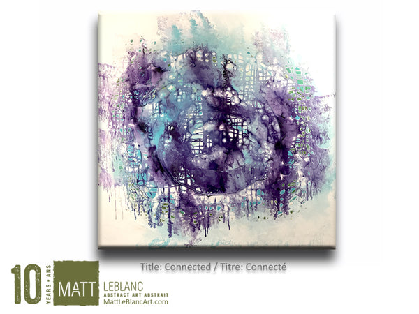 Portfolio - Connected by Matt LeBlanc Art-30x30